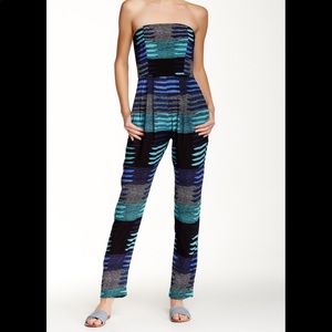 Mara Hoffman Strapless Jumpsuit